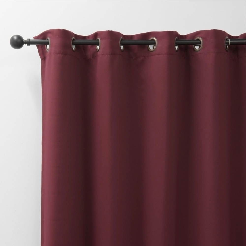 Best Home Fashion Wide Width Thermal Insulated Blackout Curtain - Antique Bronze - Picture 3 of 6